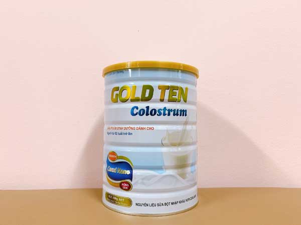 Gold Ten - Sữa non dành cho bệnh nhân tiểu đường